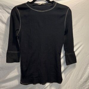 Bitten by Sarah Jessica Parker Black Long Sleeve Top